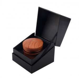 Sapele Wood Herb Grinder 65mm