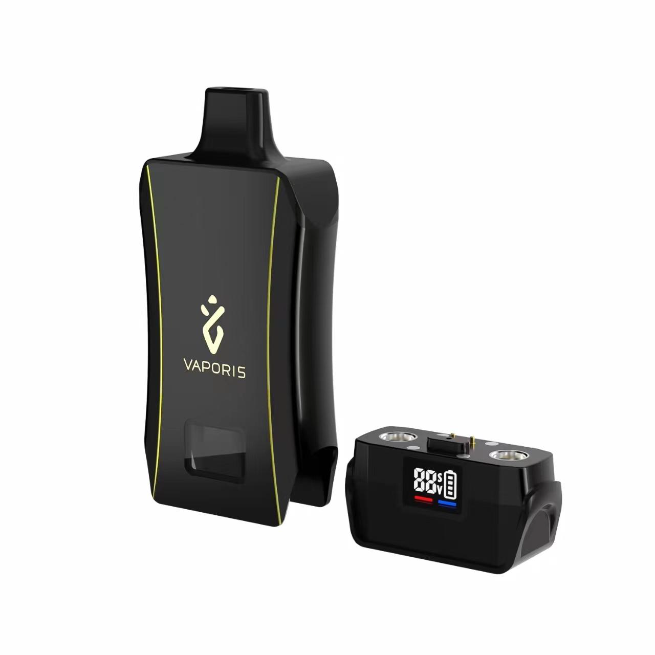 dual cart  battery with digital display