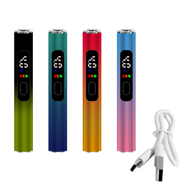 510  vapor battery with display screen 400mAh Type C charger